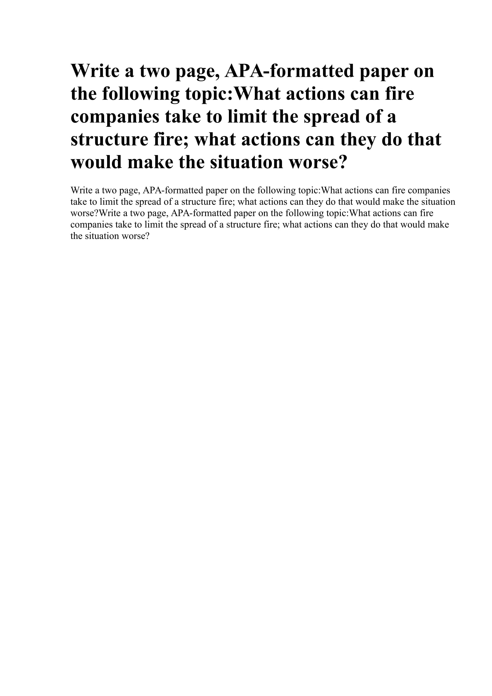 Sample Fire Essay Thesis Statement For To Build A Fire β SECHE