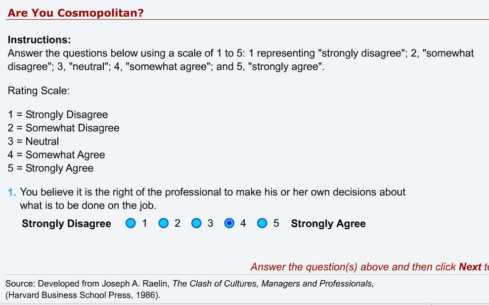 personal vaules self-assessment 13