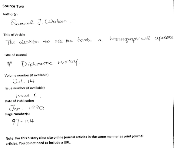 History annotated bibliography 4