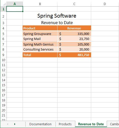 Excel problem 2 2