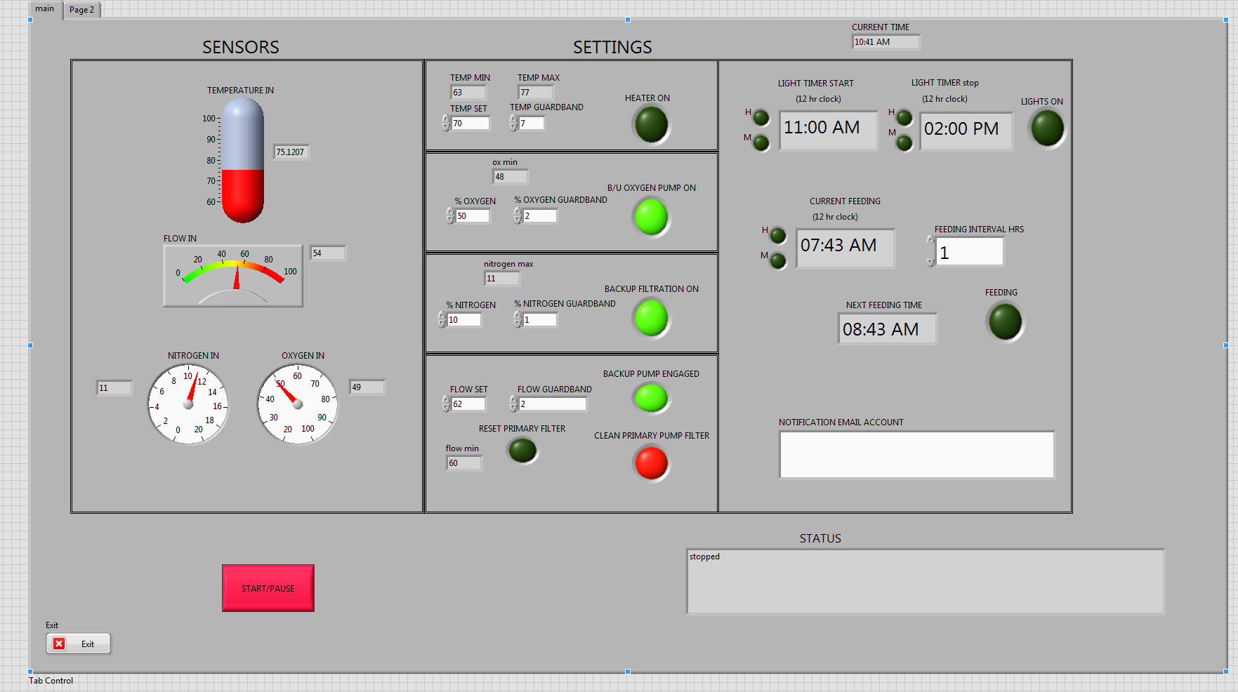 List of Materials + System Requirments 1