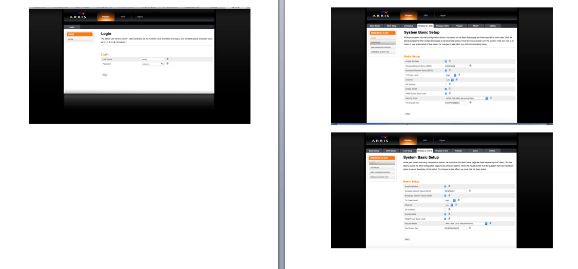 Building a home network. 4
