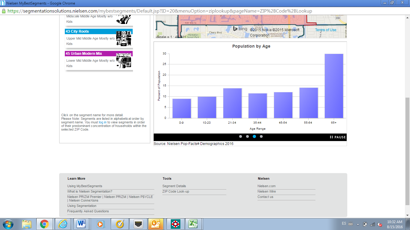 Nielsen Segmentation Methodology, written analysis help 8