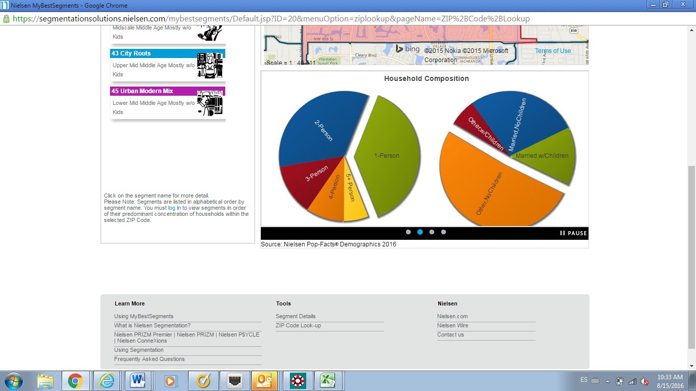 Nielsen Segmentation Methodology, written analysis help 9