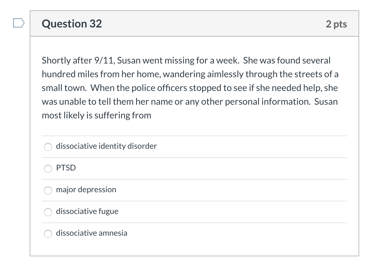 Help me with my Introduce to Phychology multiple choice assignment. 4