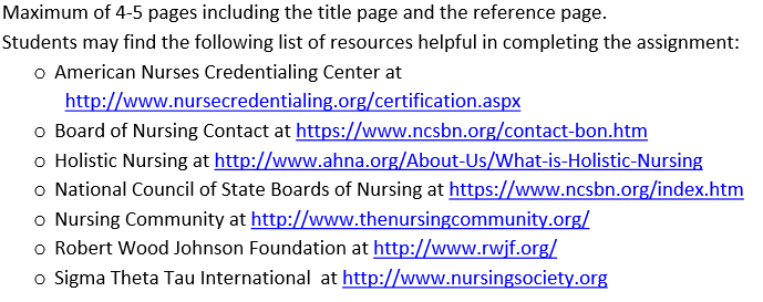 I'm about to graduate in very soon in Nursing Scholl with my BSN and I have been asked to write a paper in an APA format about Career Planning worth 200 points. Attach is the Template and please the p 7
