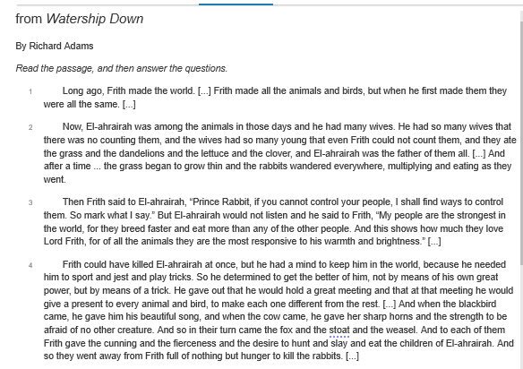 Good Morning.  I have 3 stories with questions.  I think its a total of 17 questions.  Please see attached 3 parts.  I also have them posted individually.  This is an English assignment so someone wit 1