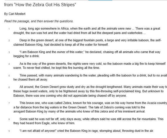 Good Morning.  I have 3 stories with questions.  I think its a total of 17 questions.  Please see attached 3 parts.  I also have them posted individually.  This is an English assignment so someone wit 1