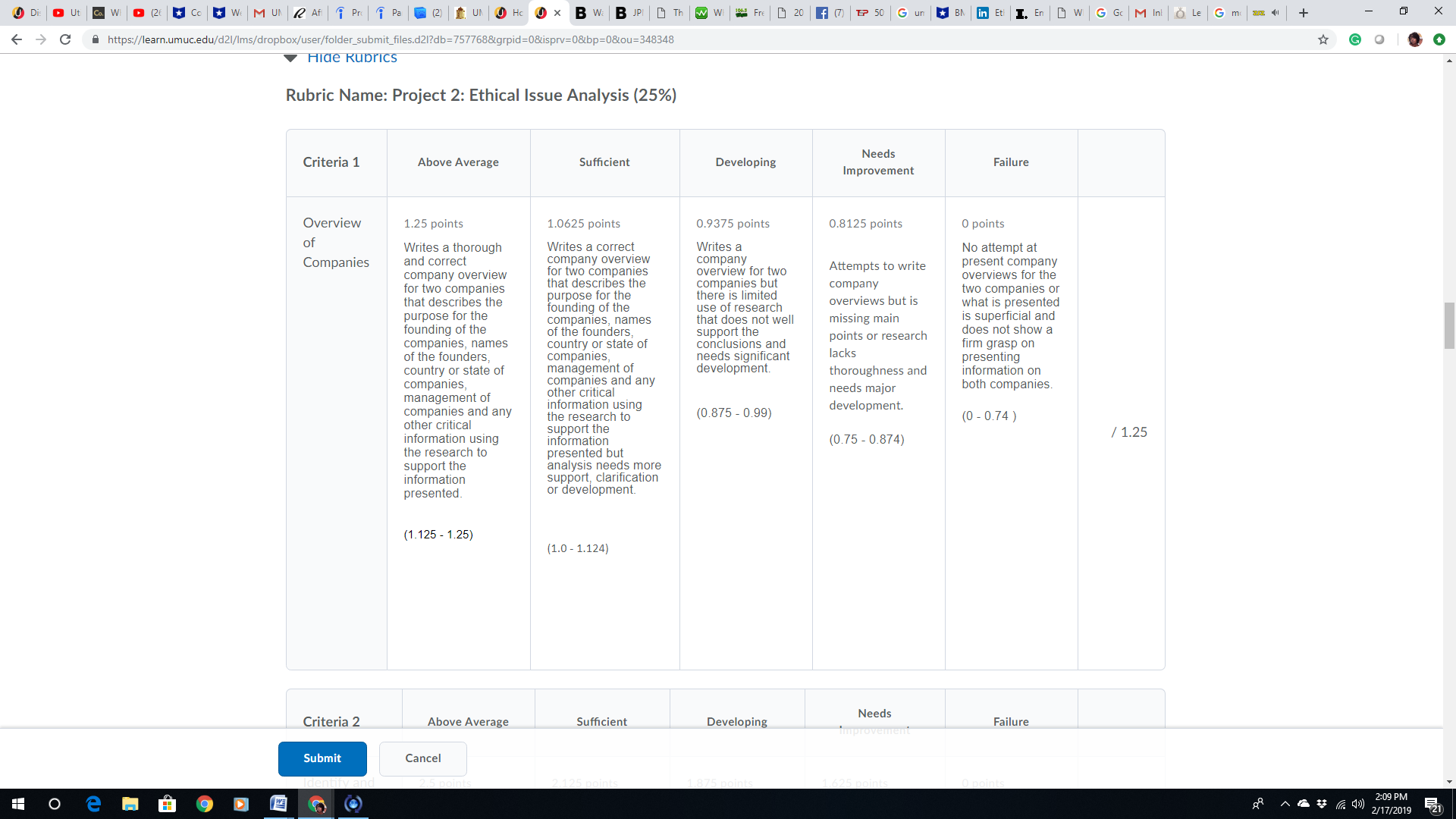 Project 2: Ethical Issue AnalysisInstructionsBMGT   496 - Project 2:  Ethical Issue Analysis (25%)Purpose:  In   this project, you will assess how two start up companies have come under   scru 2