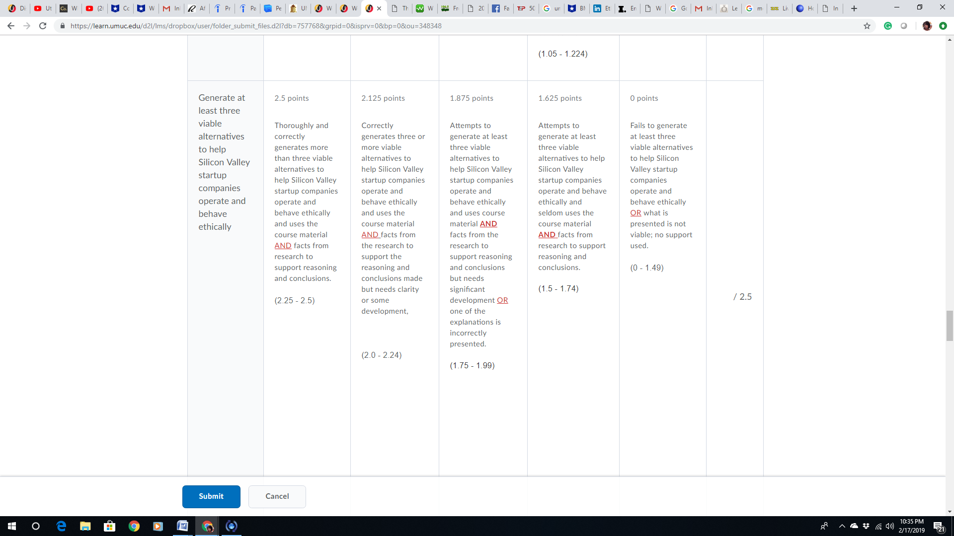 Project 2: Ethical Issue AnalysisInstructionsBMGT   496 - Project 2:  Ethical Issue Analysis (25%)Purpose:  In   this project, you will assess how two start up companies have come under   scru 5