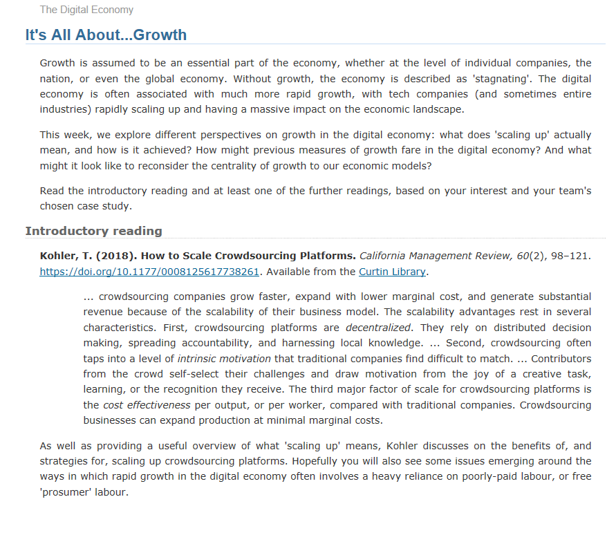 Requirements Need a 100% plagiarism free work   2000 words   Apa - 6th referencing style  (use few peer-reviewed source)   Argument  must reference the role of ‘free’ online labour  and dra 4