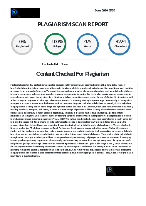 4. Written AssignmentAgain, using the company from the previous assignment (FILE), complete a 1-2 page paper that reviews how your company uses public relations to make their organization relevant and 1