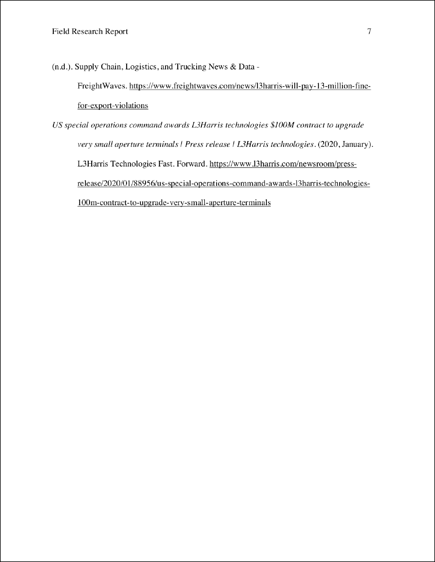 Please check the requirements of the project in the attached PDF document. Then Check the project work DONE by ME attached in WORD file. There are references and inline citations u need to fix some of 1