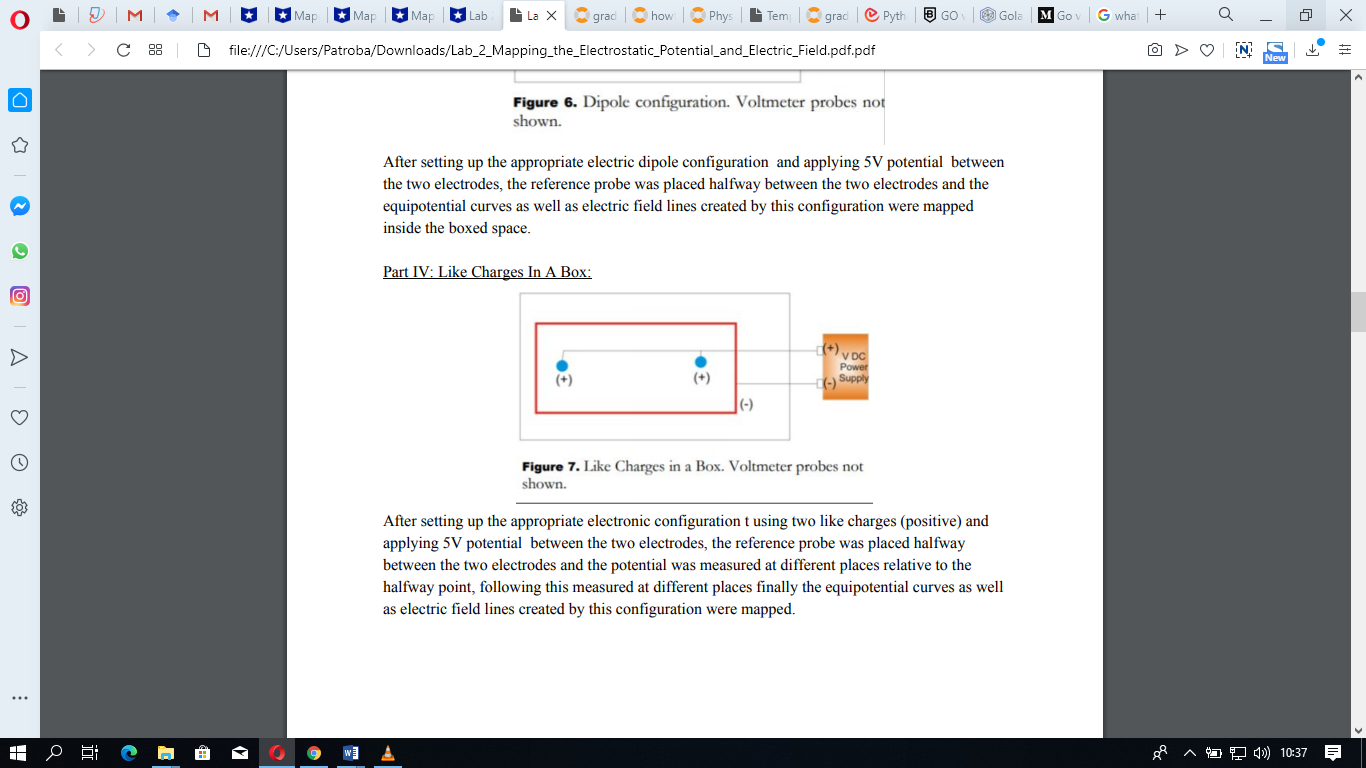 I will Attach 4 things below, 1- The lab manual, you should follow the manual as it is and answer the 8 questions in the manual. 2- Letter on how to write a lab report. 3- Letter on the grading criter 3