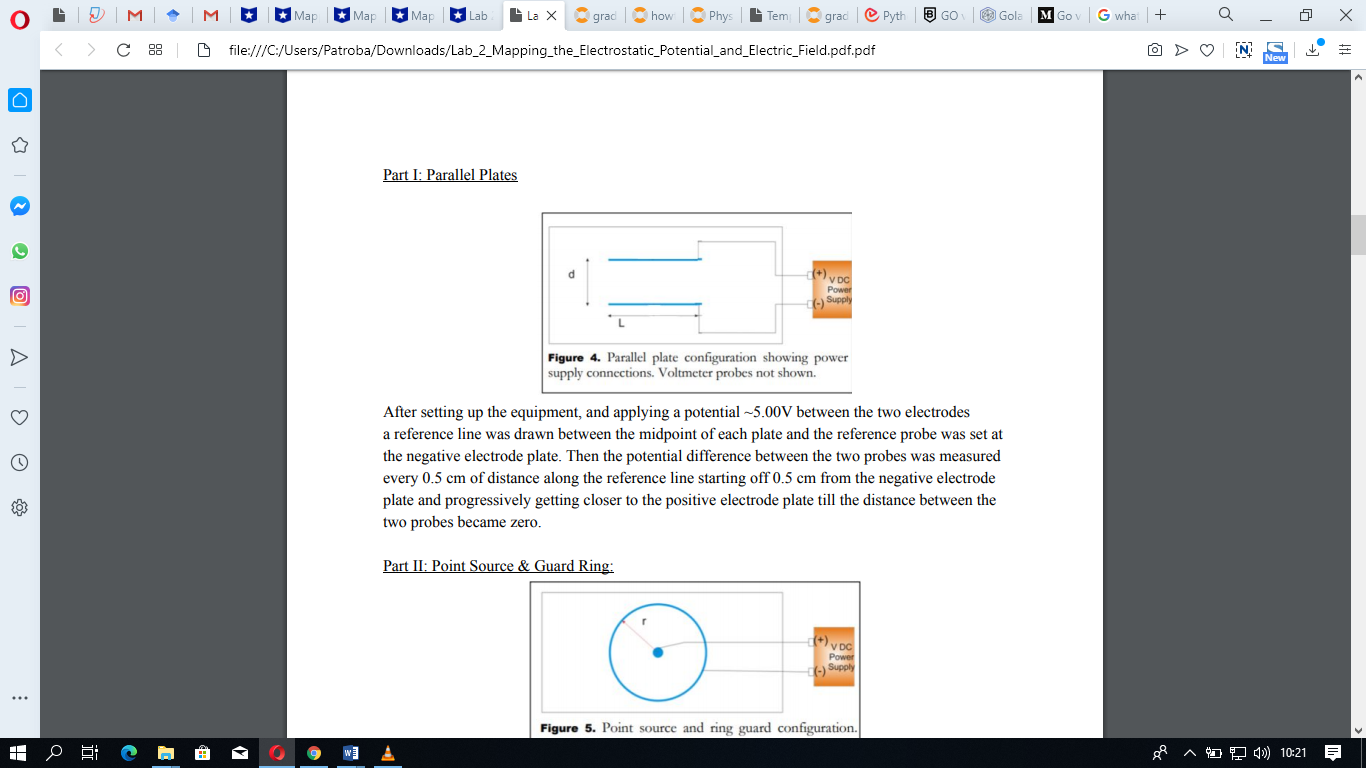 I will Attach 4 things below, 1- The lab manual, you should follow the manual as it is and answer the 8 questions in the manual. 2- Letter on how to write a lab report. 3- Letter on the grading criter 4