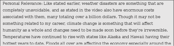 In the end, locate a recent article that focuses on a topic similar to the class presentation. Give me the reference/website for the article in the space provided in APA or MLA format. In the box belo 2