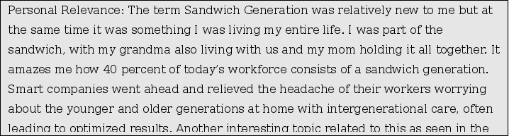In the end, locate a recent article that focuses on a topic similar to the class presentation. Give me the reference/website for the article in the space provided in APA or MLA format. In the box belo 11