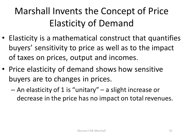 In a 2-page essay, discuss how Alfred Marshall and some of his contemporaries helped Economics become a separate discipline.  Hint: Refer to Chapter 8 on Marshall in the Skousen text to inform your di 9