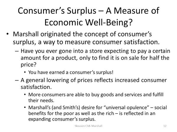 In a 2-page essay, discuss how Alfred Marshall and some of his contemporaries helped Economics become a separate discipline.  Hint: Refer to Chapter 8 on Marshall in the Skousen text to inform your di 11