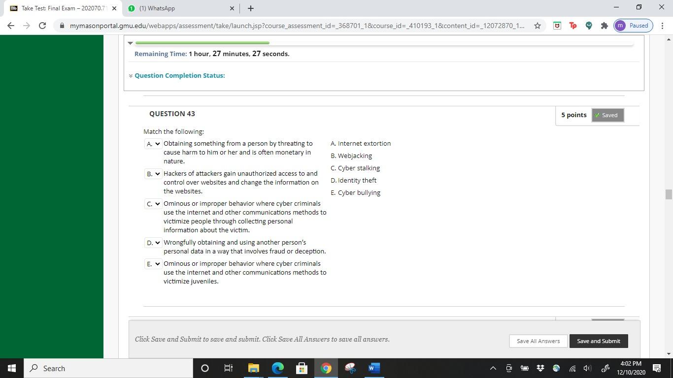 see attached file is an exam you have to find the answers for the following questions that i mentioned down here. It's an computer forensic exam and please made a word doc and provide the answers with 25