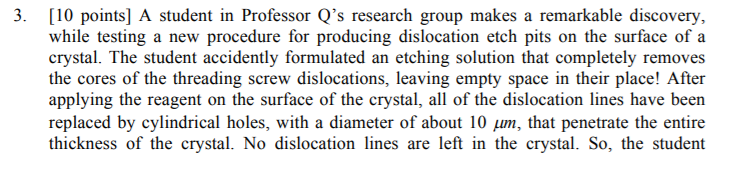 This is a material science related question 2