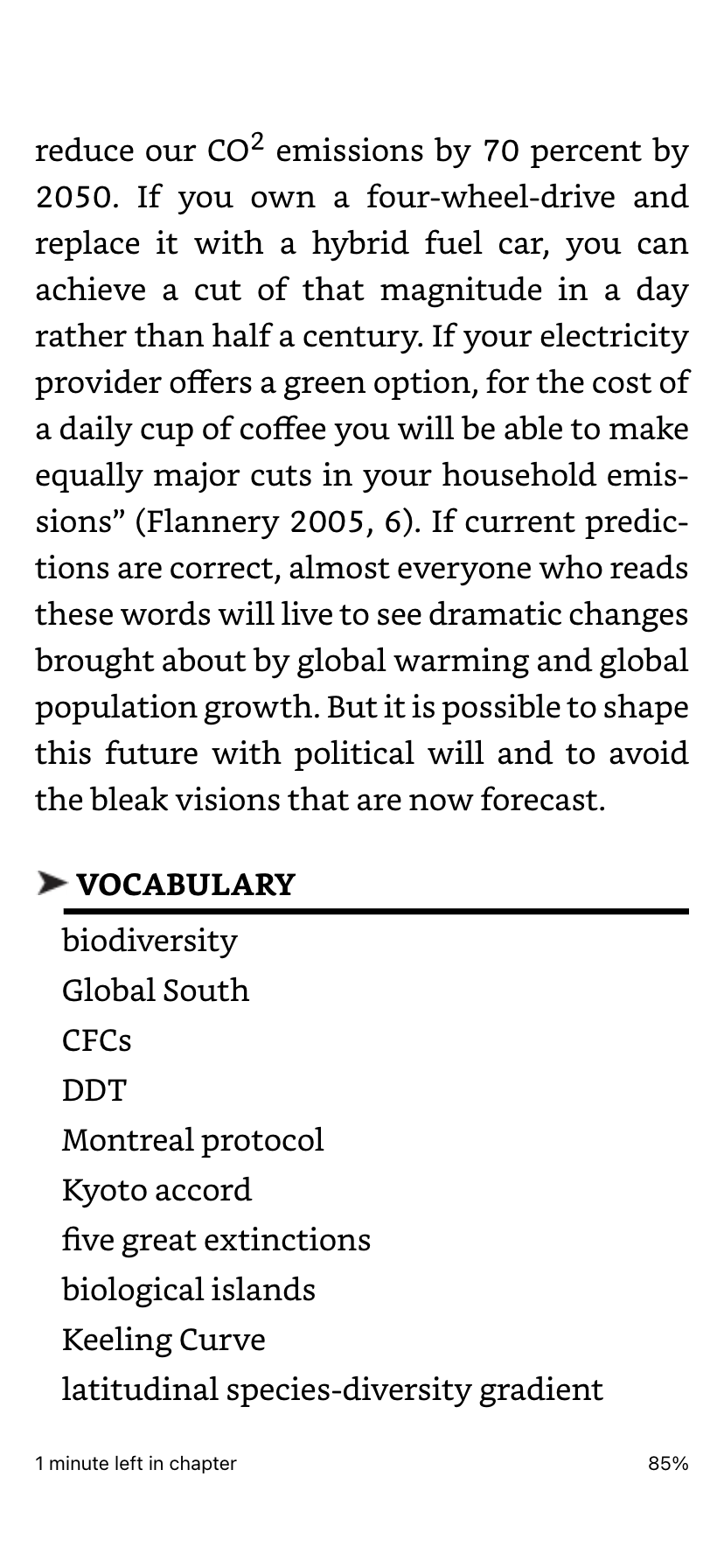 Read Chapter 11-Environment, of the textbook International and Global Studies. Submit a one to two-page and single-spaced analysis reflecting your understanding of the reading. For your direction, rea 2