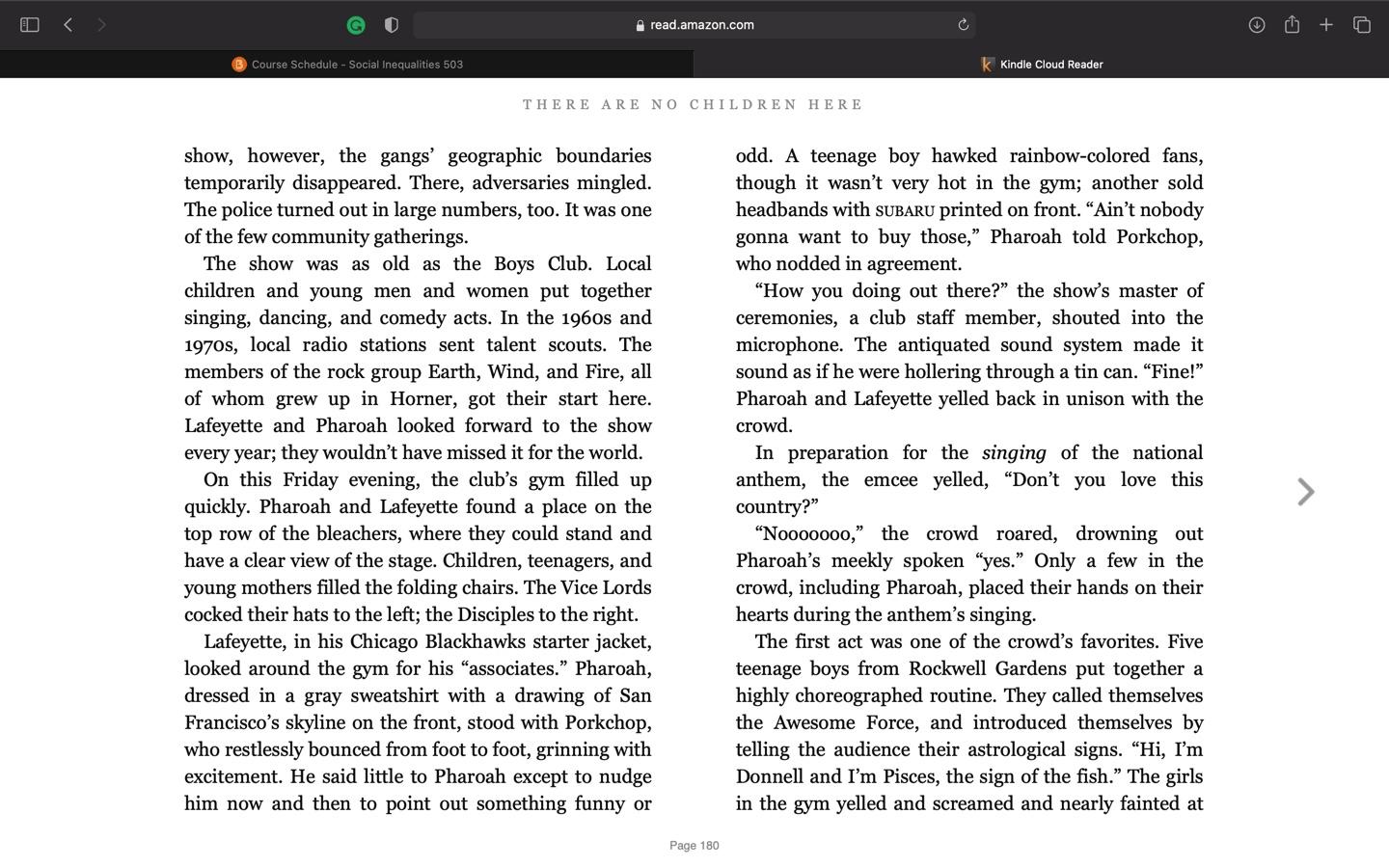 his chapter leaves me thinking, "Yay, something positive finally happens," and then, right away everything turns around and you can't believe something so awful is happening.  Identify some of the ups 2