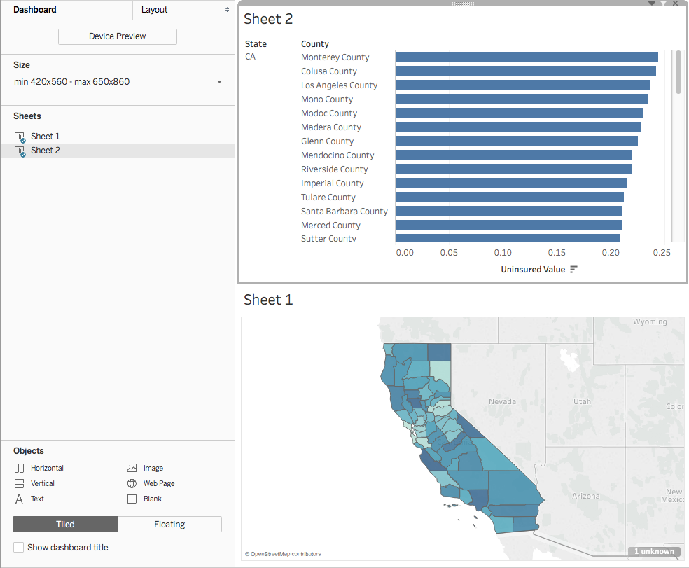 This exercise includes installation instructions, data, and a tutorial. The tutorial requires students to work with the County Health Ranking dataset and assess the proportion of uninsured in CA count 53