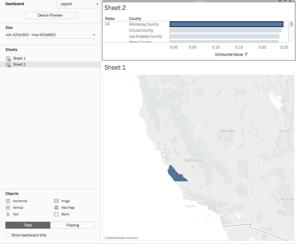 This exercise includes installation instructions, data, and a tutorial. The tutorial requires students to work with the County Health Ranking dataset and assess the proportion of uninsured in CA count 64