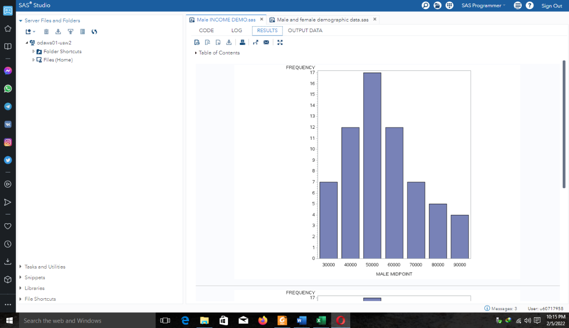 Business Intelligence – Data Analysis of US Data Source From the list of large datasets select a data containing data on United States subjects. You are to define a business problem this dataset can a 10
