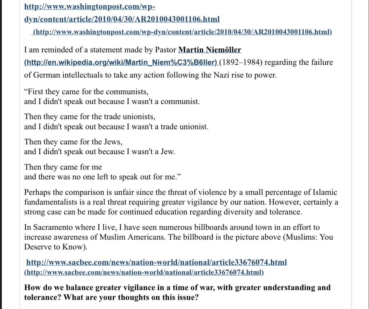 Please write a substantive response to the following discussion question I attach on file and reply to students comments. 2