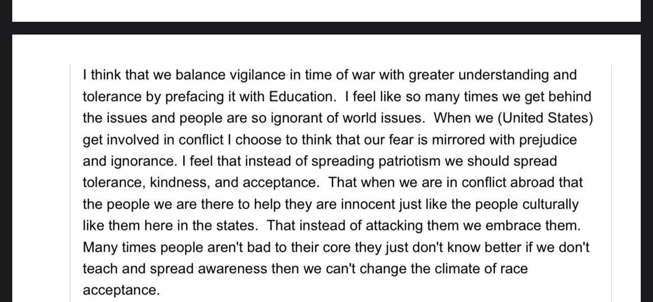Please write a substantive response to the following discussion question I attach on file and reply to students comments. 1
