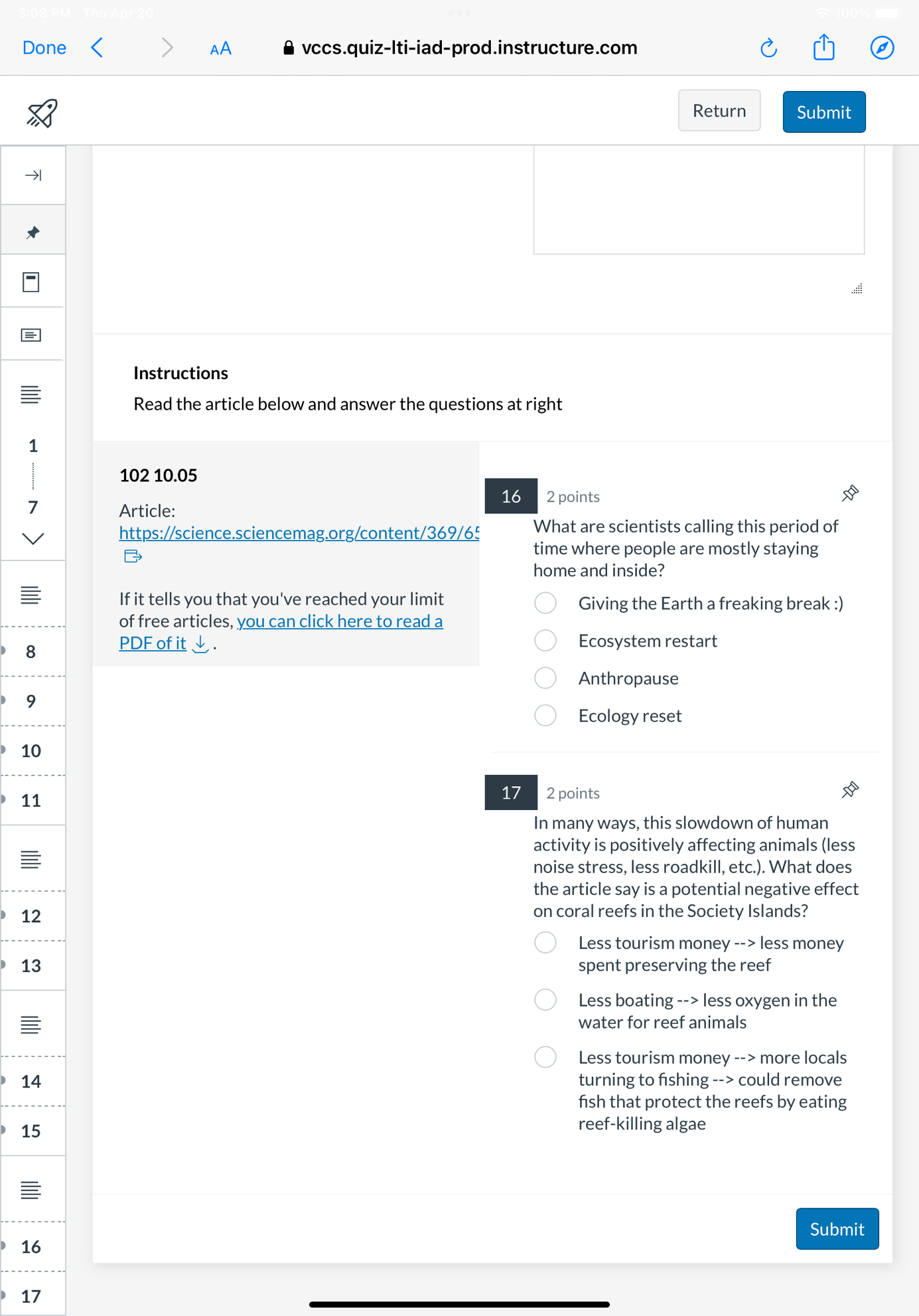 answer the questions 8