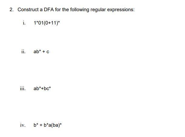 Automata Theory Homework ,   1.The answers document in a PDF format. 2. The complete name and EUID  must be written within the document. 2