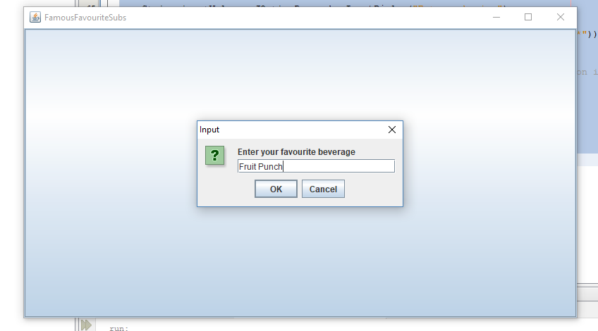  Update the GUI application you have developed so far by adding a Java application to store the order just made by the customer in a file and present a file confirmation message using files and strea 7