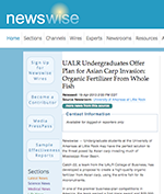 Need an argumentive Essay on Asian Carp with the attached references. Needs to be 4 pages Please 10