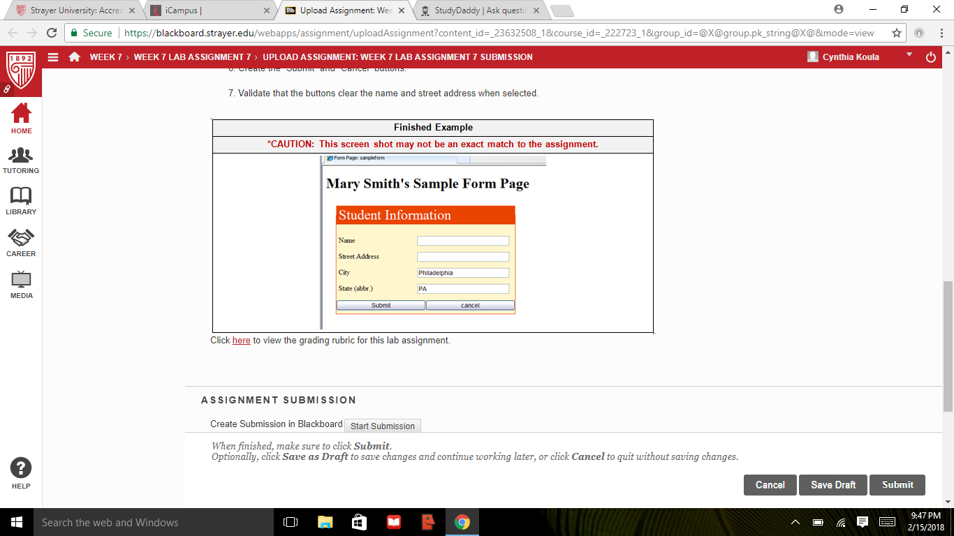 Deliverables: One (1) Web page and one (1) Cascading Style Sheet (.css)  Complete the weekly lab based on the following:Write the code for each lab assignment.The code is to be submitted in a single 1