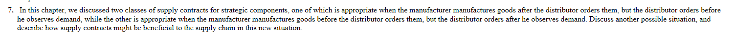 Answer questions 7, 9b, 9c, 10a, 10b and 10c at the end of Chapter 4 in the textbook.  1