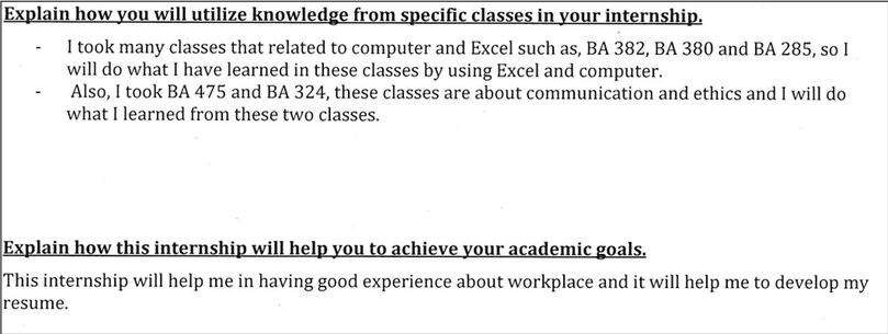 Intrenship homework 2