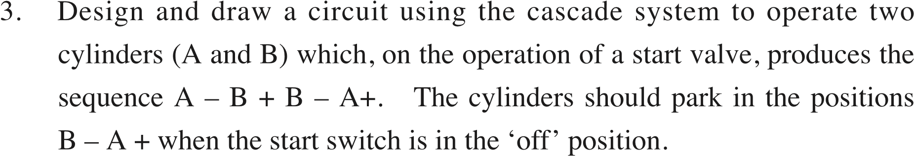 Fluid power diagrams and questions 4