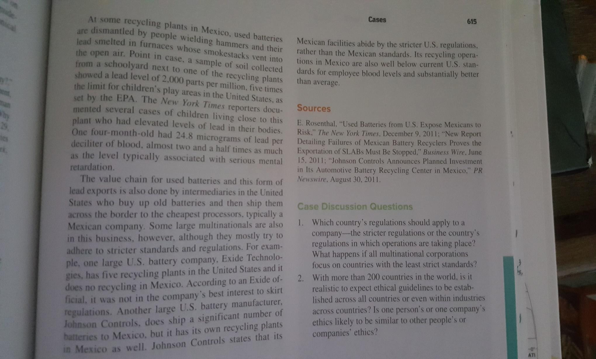 International Business: 4 Case Studies (13 questions) 2