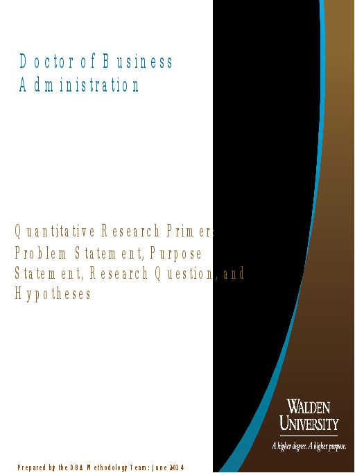 Assignment: Small-Scale Qualitative Research ProjectâThe Interview Guide 21