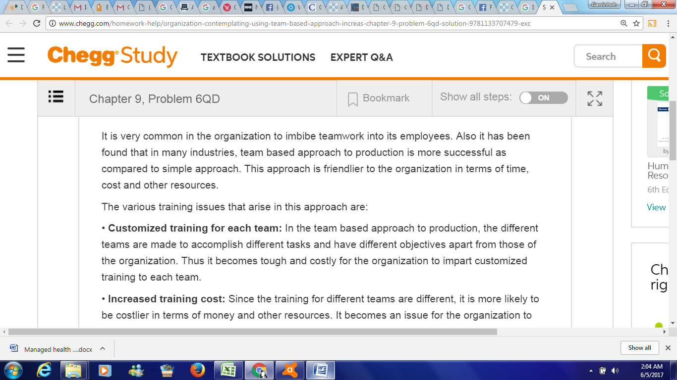 Graduate Discussion Questions 1