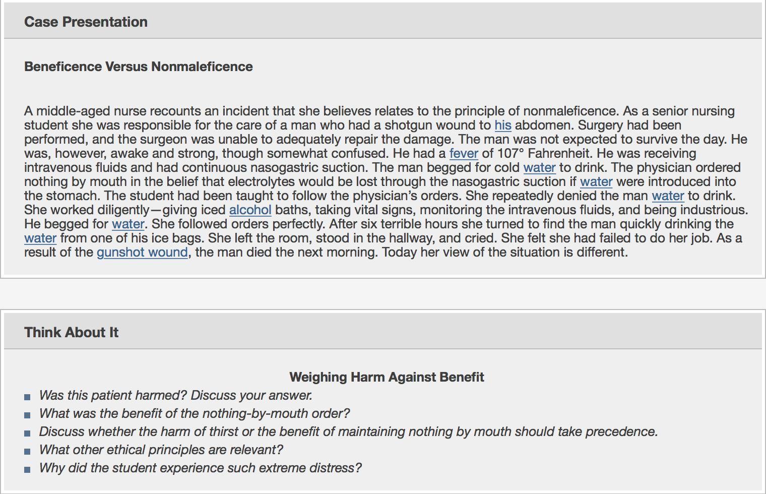 Paper for Ethics & Legal issues of nursing 2