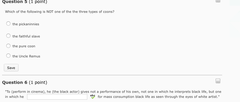 Chapters 1-2, Toms, Coons, Mulattoes, Mammies & Bucks 3