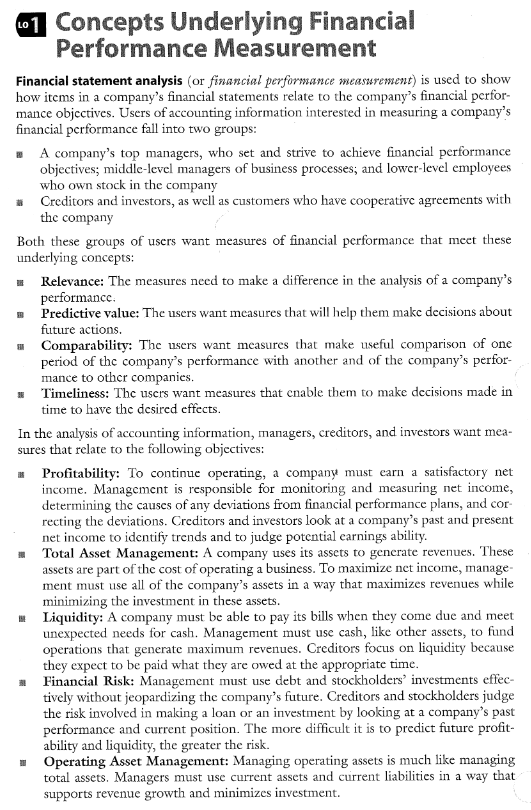 accounting analysis project 1