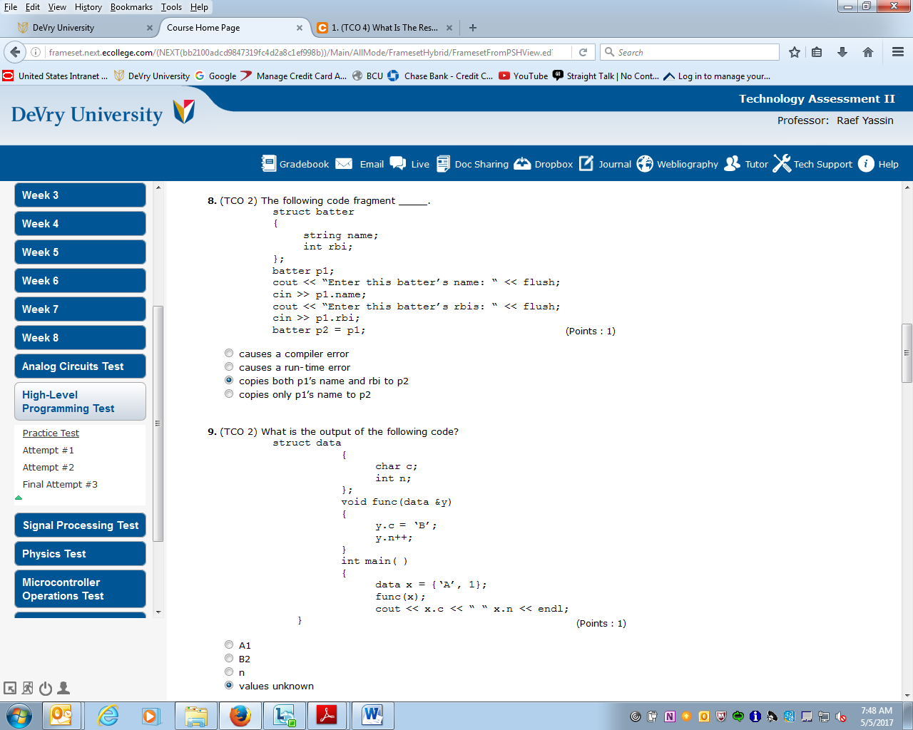 Computer Programming 3