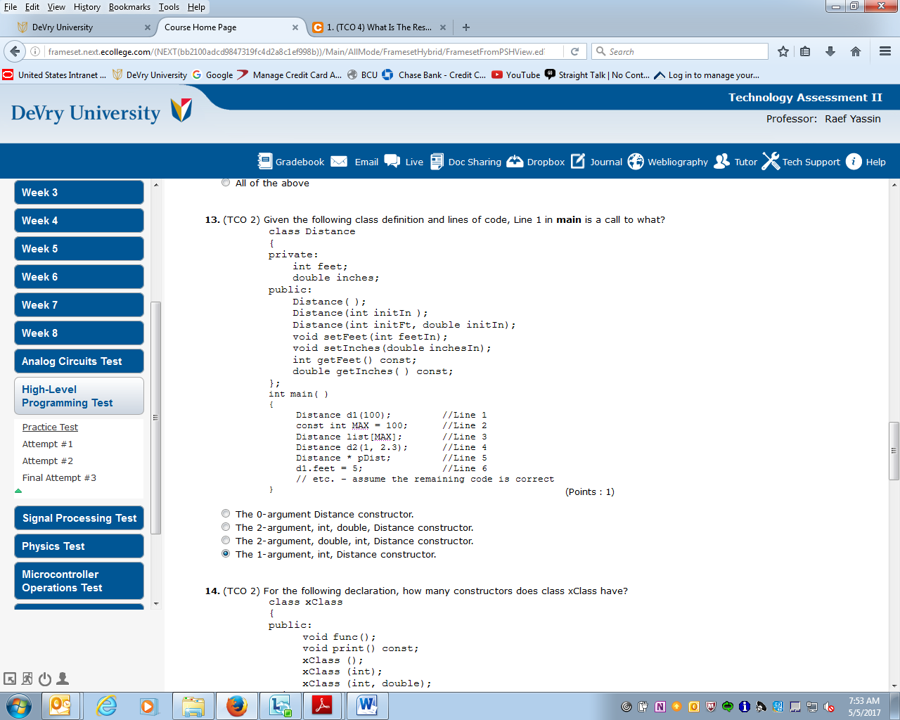 Computer Programming 5