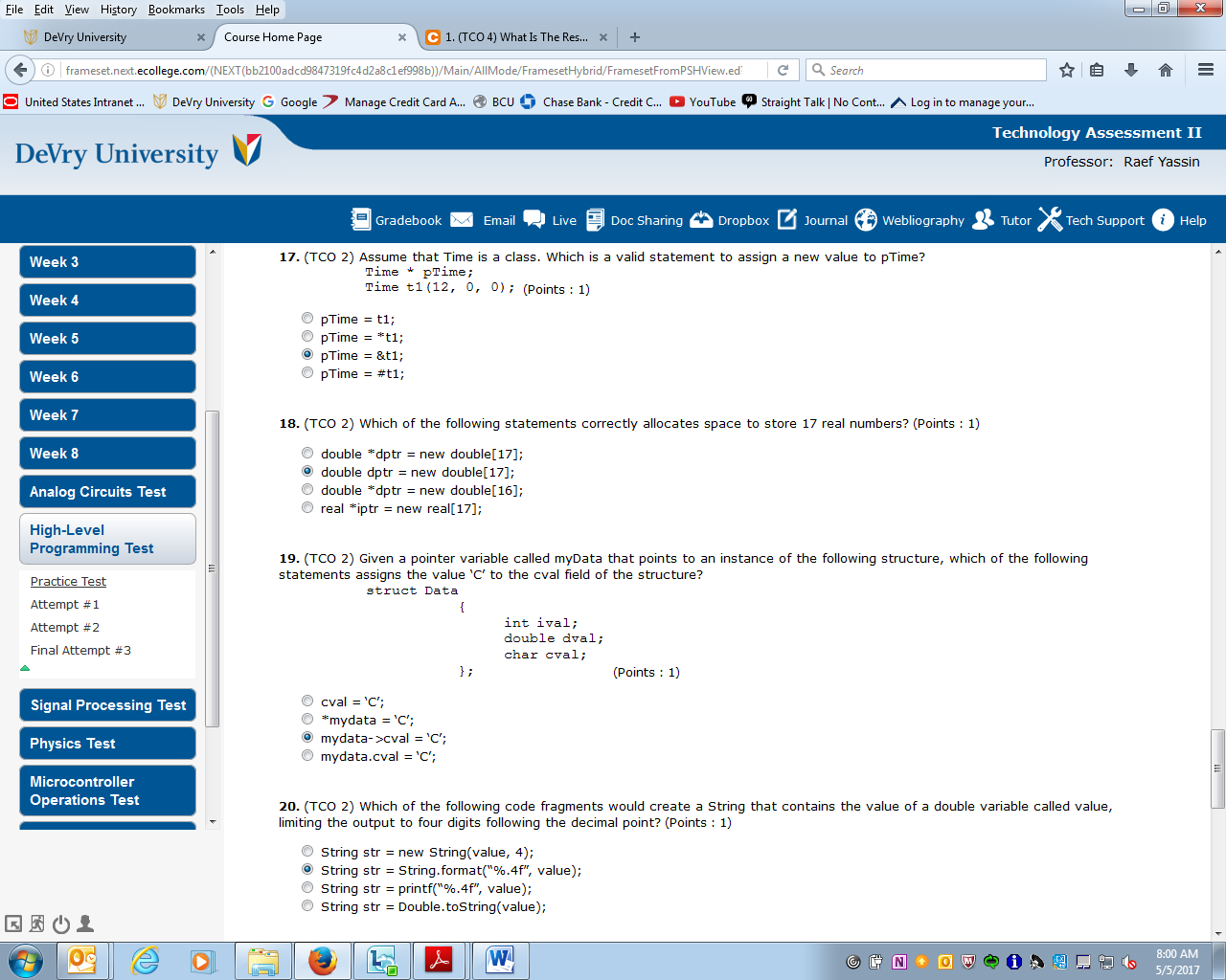 Computer Programming 7