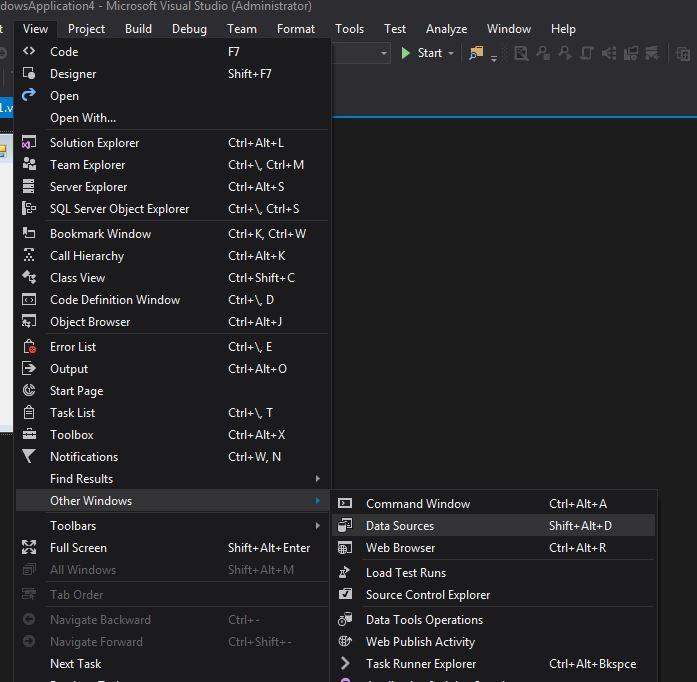 Provide explanation example of how to connect a Visual Basic application to a Microsoft Access database 1